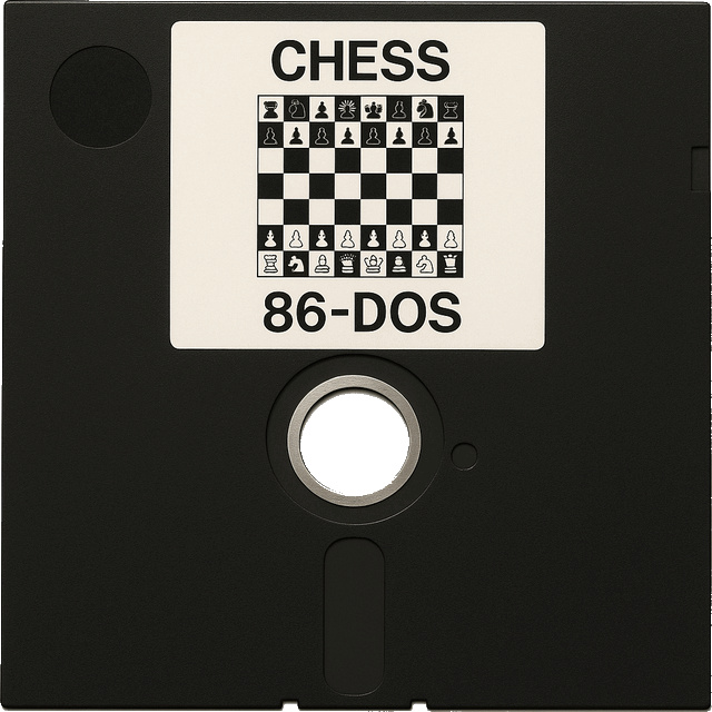 Обнаружены шахматы для DOS… 1980 года