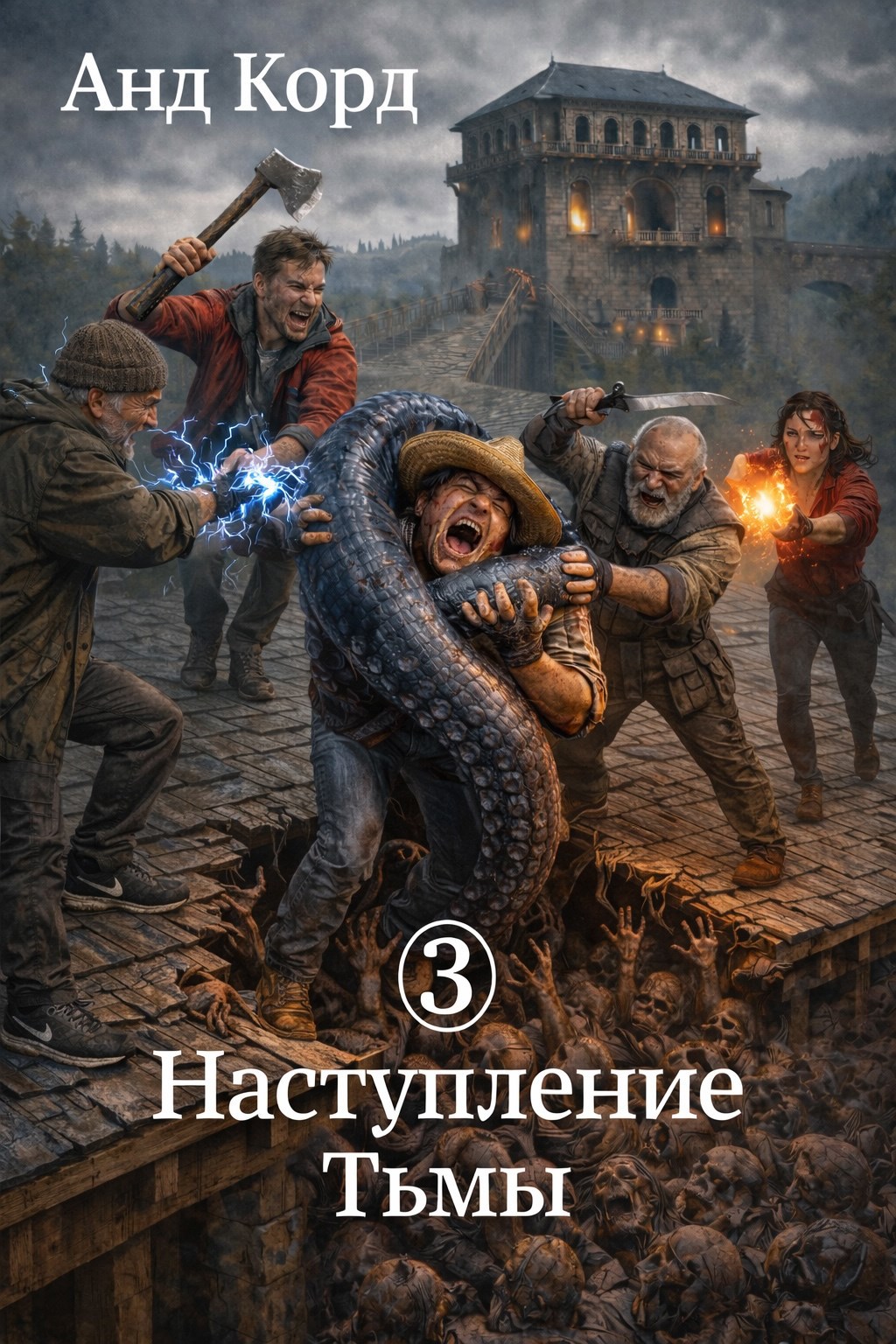 Наступление Тьмы. Книга 3. В пасти мертвецов