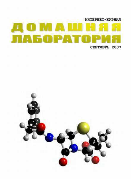 Интернет-журнал "Домашняя лаборатория", 2007 №9